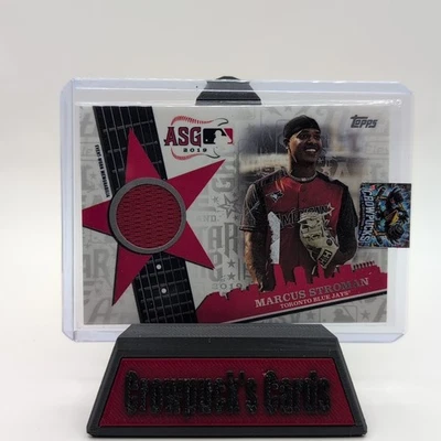 2019 Topps Update Series - All-Star Stitches Marcus Stroman #ASSR-MST (MEM) - Image 1 of 2