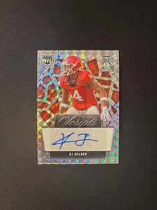 2025 Mosaic Football KJ Bolden #FSC-KBN Scripts Auto (NIL) - Picture 1 of 2