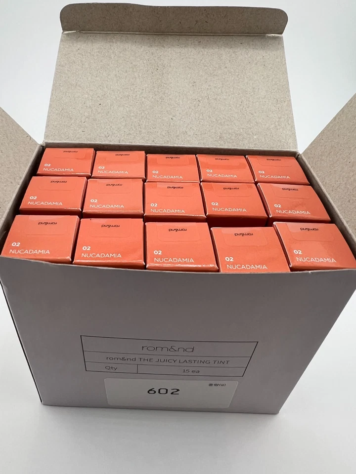 rom&nd - The Juicy Lasting Tint - 02 Nucadamia (60 unidades) Foto 1 de 4