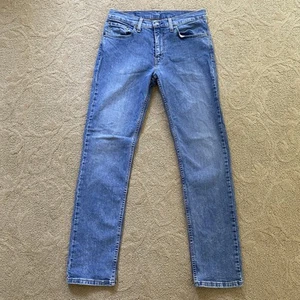 Levi's Men's 511 Jeans 31x32 Slim Fit Light Wash Stretch Denim Tapered Pants - Picture 1 of 8