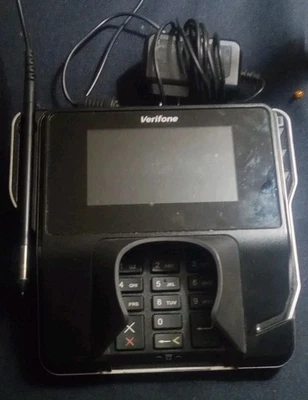 Lot Of 3 Used Verifone MX 915 Pin Pad Payment Terminals With Power Supply  - Image 1 of 4