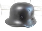 Stahlhelm M34 Einsatzhelm, DNS64, Werksschutz o.ä., seltenes Innenfutter