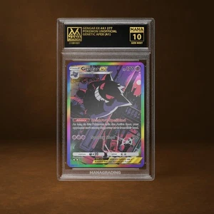 GENGAR EX MANA GRADE 10 PSA STACKABLE POKEMON POCKET - Picture 1 of 1