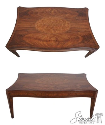 L70778: ТЕОДОР АЛЕКСАНДР Шератон красное дерево журнальный столик ~ новый - Изображение 1 из 4