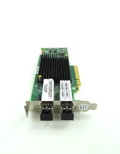 IBM EN0B PCIe2 16Gbps 2-Port SFP+ Fibre Channel Adapter Card ADP Low Profile 8q - Picture 1 of 3