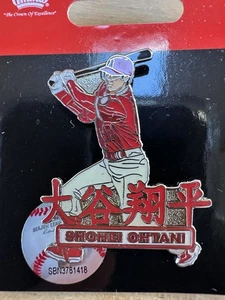 LA Angels "SHOTIME" Shohei Ohtani Collectible Lapel Pin Japan GOAT-RARE/NEW - Picture 1 of 4