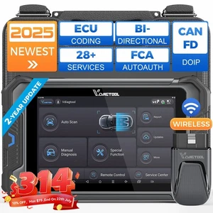 VDIAGTOOL VD80 BT LITE OBD2 Escáner Todos los Sistemas Herramienta de Diagnóstico 28+Servicios FCA - Imagen 1 de 12