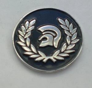 Black Trojan Helmet Ska Reggae Soul Enamel Pin Badge - Picture 1 of 1