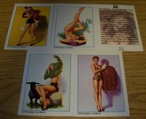 HOLLYWOOD PIN-UPS - Marilyn Monroe Insert set M1-M5 - Picture 1 of 1