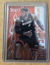 2012-13 Panini Select Lebron James Hot Stars 🔥 #5 Laker Miami Cavaliers