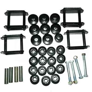 Para Suzuki Primavera Bush Perno Espaciador & Grillete Kit SJ413 SJ410 LJ80 - Imagen 1 de 2