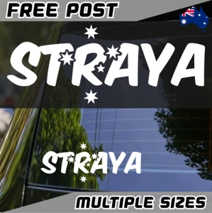 Straya Sticker Decal Car Vinyl Australia Southern Cross Aussie JDM Caravan Ute - Picture 1 of 2