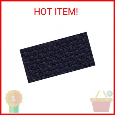 DMC Classic Reserve Gold Label Aida Fabric Box - 14 Count - 15"X18" (Navy) - Image 1 of 2