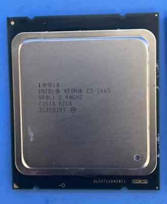 INTEL XEON  E5-2665  2.40GHZ CPU PROCESSOR - Image 1 of 2