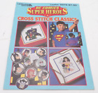 1997 DC Comics Super Heroes Cross Stitch Classics Leisure Arts Leaflet 2979