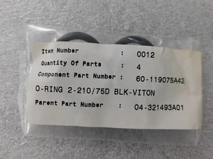 ORING 2-210/75D BLK-VITON - Picture 1 of 2