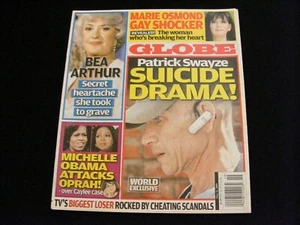 GLOBE magazine 2009 05 11 Patrick Swayze Matthew McConaughey Bea Arthur Obama - Picture 1 of 6