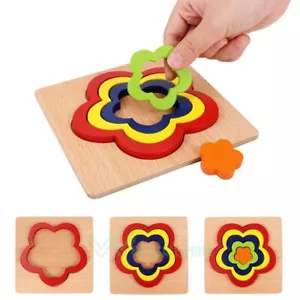 Educational Learning Toys Puzzle Building Blocks for Kids Age 2 3 4 5 Years Old - Picture 1 of 16
