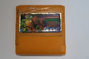 Turtles Tournament Fight - Pegasus Spiel Famiclone Dendy Famicom 60 Pin Nes - Bild 1 von 3