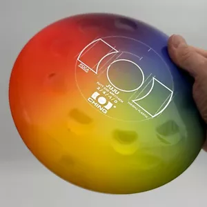 Ching JUJU Thermo disc golf putt approach Madhatter Mad Gradient dissolvenza tintura personalizzata - Foto 1 di 7