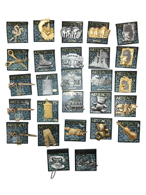 Choice Fashion Pins - Pewter, Gold Tone, Resin-Assorted Styles and Shapes - NEW - Image 1 of 2