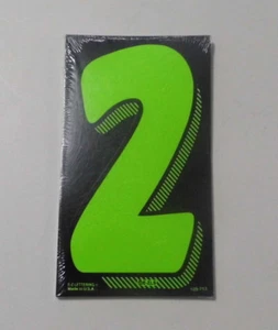Number 2 Large Stickers Car Sale Price Year Big 7.5" Number Decal Window QTY 12 - Picture 1 of 1