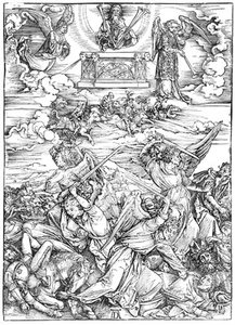 The Four Avenging Angels by Albrecht Dürer Print - Foto 1 di 3