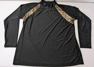 Outfitters Ridge Shirt Men's 3XL (54-56) Black RealTree Hunting Long Sleeve - Picture 1 of 5