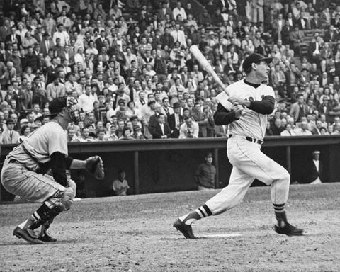 Boston Red Sox TED WILLIAMS Glossy 8x10 Photo Last at Bat Print Poster Cover
