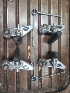 Vintage Shimano Cantilever Brake Set Deore DX BR-M650 Front Rear Silver MTB Bike - Picture 1 of 5