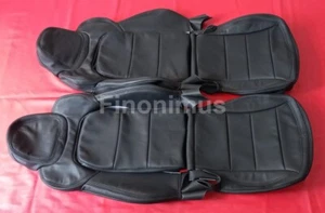 For Corvette C6 Sports 2012-2013 - Leather Seat Cover - LIGHT TITANIUM COLOR - Picture 1 of 3