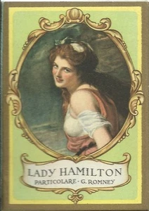 Lady Hamilton - Calendarietto da Barbiere 1949 Mignani Bologna - Picture 1 of 3