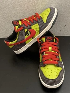 Nike Dunk Low Premium Red Bright Citron WMN'S Size 6 W 2006 313600-061 NB - Picture 1 of 11