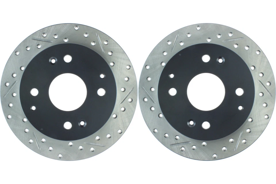 Задняя пара роторов дискового тормоза Stoptech для Acura CL 1997 года (42120) - Изображение 1 из 4