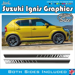 Suzuki Ignis Stripes Decals Stickers car 4x4 Swift Vinyl Graphics 005 - Picture 1 of 5