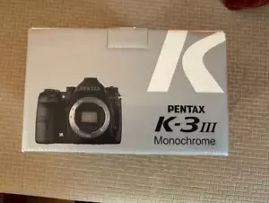 Pentax K-3 Mark III 25MP Monochrom Kamera Body BRANDNEU - Bild 1 von 9