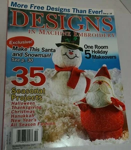 Designs In Machine Embroidery Sept Oct 2007 - Bild 1 von 6