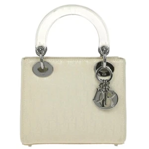 Christian Dior White Trotter Lady Dior Handbag MA-0998 194282 - Picture 1 of 10
