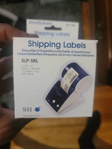 Seiko Self-Adhesive Shipping Labels, 2-1/8 x 4, White, 220/Box (SKPSLPSRL) - Picture 1 of 1