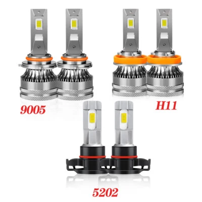 Para Jeep Grand Cherokee 2011 2012 2013 LED Faro Alto Bajo Luz Antiniebla Foto 1 de 4