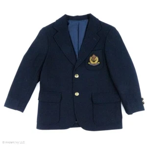 VAN MINI - Kid's Ivy Style Navy Blazer (Approx. 9 – 10 yr.) - Picture 1 of 6