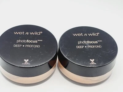 Wet n Wild Loose Setting Powder #522B Deep ,profond PHITOFOCUS. QTY:2 - Image 1 of 4