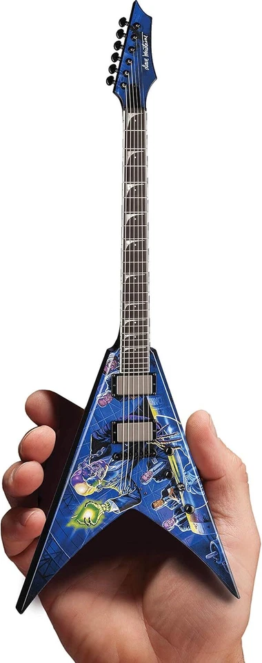 Axe Heaven Megadeth Dave Mustaine Signature V Rust in Peace Mini Guitar Replica