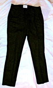 DONDUP TIEF SCHWARZE WARME WOLL HOSE GR 27 GEREINIGT - Bild 1 von 6