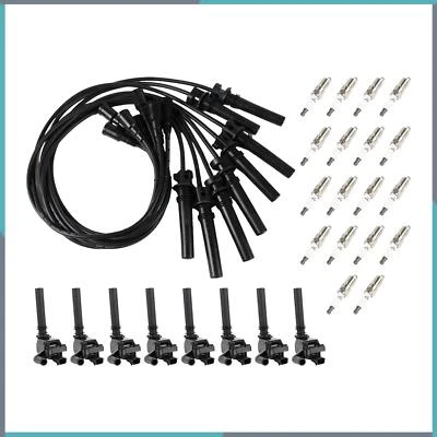UF378 8 bobinas de encendido y 16 bujías y cables para Dodge Ram 1500 2003-05 5,7 L Foto 1 de 4