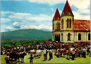 Postcard Costa Rica San Antonio de Escazu Fiesta de San Isidro Labrador - Picture 1 of 2
