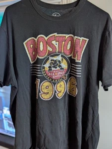 ‘47 Men’s Boston Bruins Centennial T-Shirt XL EUC NHL 1996 Retro Vintage Hockey - Picture 1 of 8