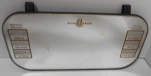 STUDEBAKER Kosmetik Clip-On Visier Spiegel/Service Rekord ~ Top Zustand ca 40er Jahre - Bild 1 von 7
