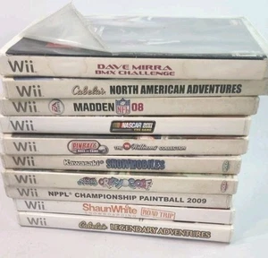 Lot Of 10 Nintendo Wii Video Games SPORTS/ACTION - Picture 1 of 2