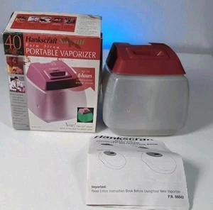 Hankscraft Vintage Portable Warm Steam Vaporizer Night Light 40 Oz Kids Travel - Picture 1 of 2